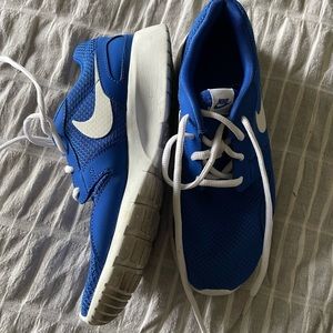 Blue Nikes